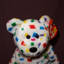 Ty 2K Bear Ty Beanie Baby Plush Stuffed Animal Toy 2000 Tush Tag 1999 - £79.63 GBP