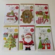 Doodlebug Design Doodle Pops &amp; Shaker Pops Christmas Santa Gingerbread &amp; More - £16.54 GBP