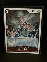 Dr.Hiriluk - OP08-016 - R - Foil Two Legends One Piece - $0.98