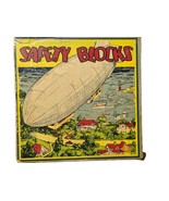 1920&#39;s Halsam Wood Safety Blocks Zeppelin Toy In Box - $193.05