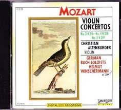 Mozart: Violin Concertos No. 3 K 216/No. 4 K 218/No. 5 K 219 (used classical CD) - £11.19 GBP