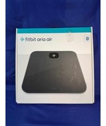 NOB Fitbit Aria Air Bluetooth Digital Body Weight and BMI Smart Scale, B... - £38.96 GBP