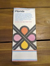 Vintage 1970 Gousha/Chek-Chart Flordia Travel Brochure Map - £11.10 GBP