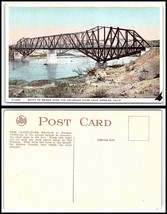 CALIFORNIA Postcard - Needles, Santa Fe Bridge over Colorado River F10 - $5.93