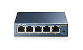 New TP-Link TL-SG105 5-Port Gigabit Ethernet Unmanaged Network Switch Open Box - £15.88 GBP