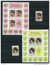 Dominicana 1977 (3)Souvenir Sheets +Stamps Sc 570-2 MNH Queen Elizabeth ... - $5.94