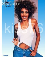 Whitney Houston 20 x  26 1986 Reproduction Record Store Poster - Music C... - £30.37 GBP