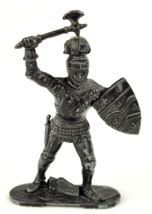 Vintage LONE STAR Sir Galahad Cast Metal Knight Figure Full Base England 3&quot;X1.5&quot; - $9.97