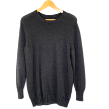 GAP Crewneck Sweater Mens Size XS Pullover Cotton Knit Charcoal Gray - £17.95 GBP