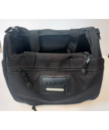 Vintage LL BEAN Small Black Duffle Bag Weekender Size Small -11"X14" PO#... - $39.58