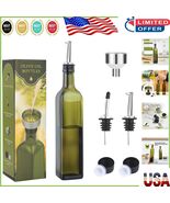 Deluxe 17oz Olive Oil Dispenser &amp; Funnel - Airtight, Lead-Free Kitchen E... - $26.56 CAD