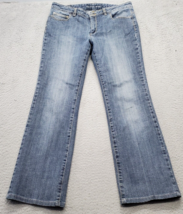 Michael Kors Jeans Womens Size 10/33 Blue Denim Flat Front Fit &amp; Flared Stretch - £18.51 GBP