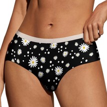 Floral Daisy Panties for Women Lace Briefs Soft Ladies Hipster Underwear - $13.99