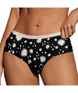 Floral Daisy Panties for Women Lace Briefs Soft Ladies Hipster Underwear - £10.62 GBP+