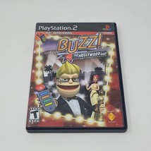 BUZZ: The Hollywood Quiz Game PS2 PlayStation 2 (2007) Manual &amp; Game  - £6.23 GBP