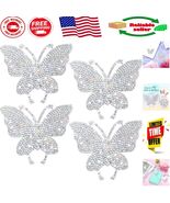 Shiny Rhinestone Butterfly Car Stickers – Decorative Bling for Multiple ... - $280.49 MXN