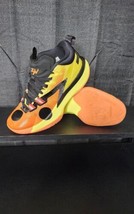 Naruto Shippuden Nike Air Jordan Zion 1 Kyuubi Alpha Orange DQ4706-780 Size 7.5 - £70.69 GBP