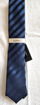 ALFANI Men&#39;s Tie Walden Stripe Navy NWT MSRP $55.00 - $14.80