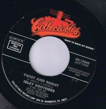 Isley Brothers Twist &amp; Shout 45 rpm Chuck Jackson I Wake Up Crying Cdn Pressing - £2.99 GBP