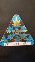 UP IN SMOKE - VINTAGE 2001 ROSEMONT, ILLINOIS ORIGINAL CLOTH BACKSTAGE PASS - $13.78 CAD