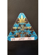 UP IN SMOKE - VINTAGE 2001 ROSEMONT, ILLINOIS ORIGINAL CLOTH BACKSTAGE PASS - $186.40 MXN