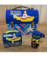 The Beatles Yellow Submarine Dome Lunch Box Salt And Pepper Set New in B... - £58.61 GBP
