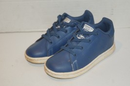 Adidas Stan Smith Toddler Boys Blue Sneakers Casual Shoes sz 9C - £15.59 GBP