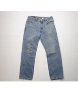 Vintage Y2K 2001 Levis 505 Mens 38x30 Faded Regular Straight Leg Jeans B... - $1,181.52 MXN