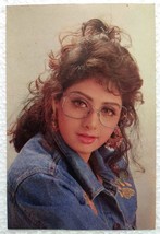 Bollywood Actor Actriz Sridevi Sreedevi Raro Antiguo Original Postal Postal - £19.86 GBP