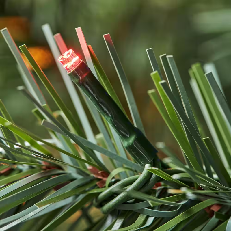 7.5 Ft. Festive Pine LED Pre-Lit Artificial Christmas Tree T10 Item image 6