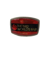 1982 Knoxville Tennessee TN Red And Black World&#39;s Fair Belt Buckle SUNSP... - $184.96 MXN