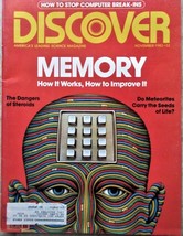 DISCOVER magazine Nov 1983 - MEMORY: How it Works, How to Improve It - £9.40 GBP