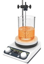 Lab Fish Laboratory Lab Magnetic Stirrer Hot Plate 280 / 536 5 Inch Digi... - $148.49