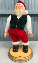 Gemmy Dancing Hip Shaking Christmas Santa Animated Singing 18&quot; Doll Figure VIDEO - £16.80 GBP