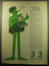 1959 Green Giant Peas Ad - A brand-new chip off the good green block - $18.49