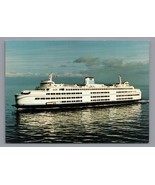 M.V. Queen of Cowichan British Columbia Ferry Postcard PC Majestic Unpos... - £3.65 GBP