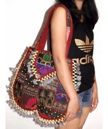 Mujer Bolso de Hombro Tribal Patchwork Gitano Hippie Bolso Boho Tote Bol... - $26.91