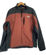 The North Face Apex Jacket Size Medium Mens Full Zip Shell Gorpcore Oran... - $81.36 CAD