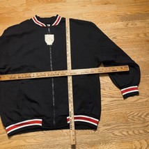 NEW 4XL PJ Mark Men&#39;s Black Felt Zip Up Jacket 100% Acrylic - $17.91