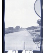 1920s Perspective From Old Fashion Auto Milwaukee Ave Photo B&amp;W Negative - £1.94 GBP