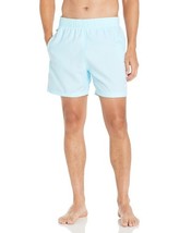 adidas Men Standard Adicolor Essentials Trefoil Swim Shorts Almost Blue ... - $15.24