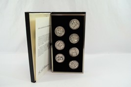 Royal Seals of the Jubilee Monarchs Set of 7 Medals .999 Fine Silver 10.... - £304.39 GBP