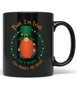 PixiDoodle Four Leaf Clover Sassy Irish Coffee Mug (11 oz, Black) - €22,67 EUR+