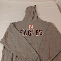 Jerzees NuBlend NORTHSIDE EAGLES Men's Size XL Gray Hoodie Pullover Sweatshirt image 10
