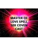 50-200X COVEN MASTER OF LOVE MANY POWERS AND GIFTS OF LOVE MAGICK CASSIA4 - £62.49 GBP+