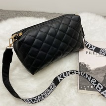 Women&#39;s bag Trend New Luxury Fashion Rhombic Chain Female Crossbody Bag Shoulder - £17.45 GBP