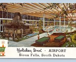 Vacanza Pensione Airport Sioux Falls South Dakota SD Unp Cromo Cartolina N6 - £4.06 GBP