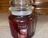 Yankee Candle Berry Trifle Jar Candle 14.5 Oz Used - £22.50 GBP
