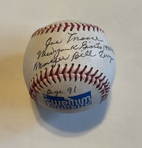 Jo-Jo Moore Signed Autographed Sherwin Williams Promo Baseball - COA/HOLOS - £26.56 GBP