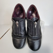 Womens Josef Seibel Black Zip top Casual Shoe Size 38/7-7.5 - £26.21 GBP